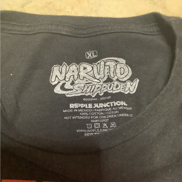 Naruto Shippuden Ombre Uchiha Clan Collage T-Shirt - Picture 4 of 8